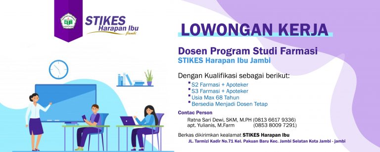LOWONGAN KERJA DOSEN loker stikes hi