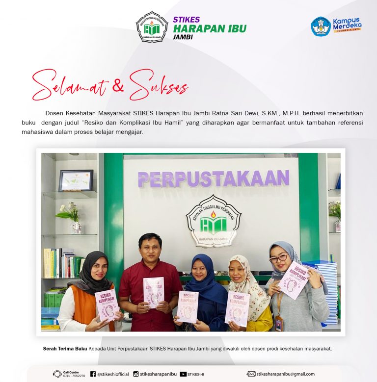Telah Terbit Buku Karya Ratna Sari Dewi, S.KM., M.P.H.