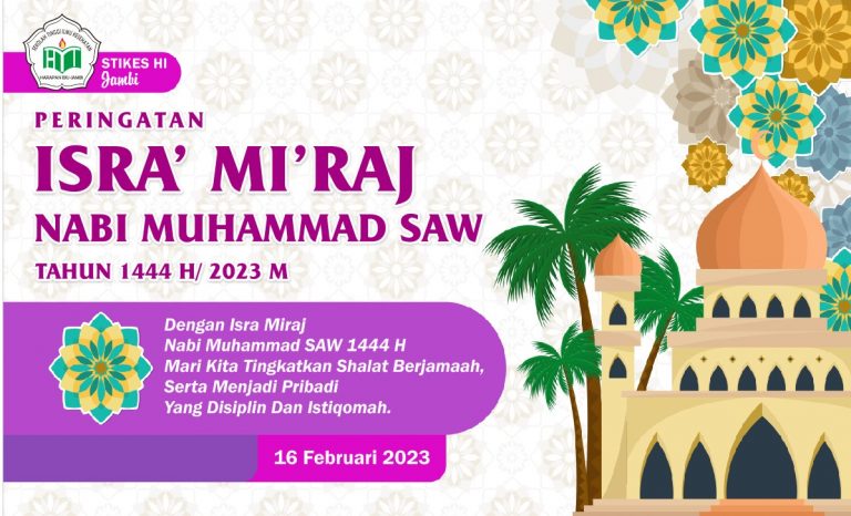 Peringati Isra Mi’raj Tahun 1444 H. STIKES Harapan Ibu Jambi