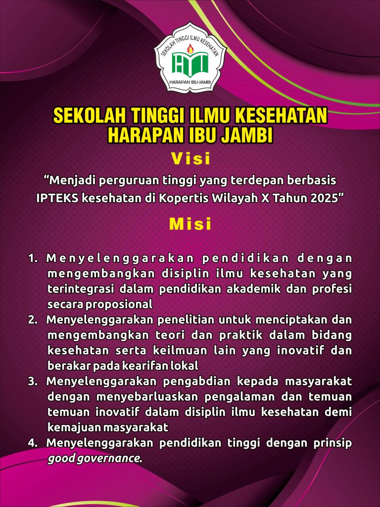 VISI DAN MISI - STIKES Harapan Ibu Jambi